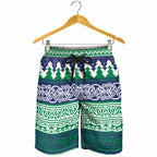 Merry Haka Warriors Shorts for Men Christmas Rugby League Spirit - Aussie Hoodie