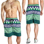 Merry Haka Warriors Shorts for Men Christmas Rugby League Spirit - Aussie Hoodie