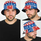 Merry Knights Newcastle Pride Bucket Hat Christmas Rugby League Spirit - Aussie Hoodie