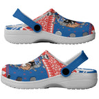 Merry Knights Newcastle Pride Clogs Shoes Christmas Rugby League Spirit - Aussie Hoodie