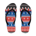 Merry Knights Newcastle Pride Flip Flops Christmas Rugby League Spirit - Aussie Hoodie