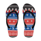 Merry Knights Newcastle Pride Flip Flops Christmas Rugby League Spirit - Aussie Hoodie