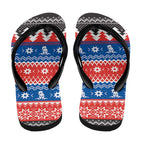 Merry Knights Newcastle Pride Flip Flops Christmas Rugby League Spirit - Aussie Hoodie