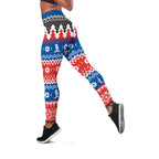 Merry Knights Newcastle Pride Leggings Christmas Rugby League Spirit - Aussie Hoodie