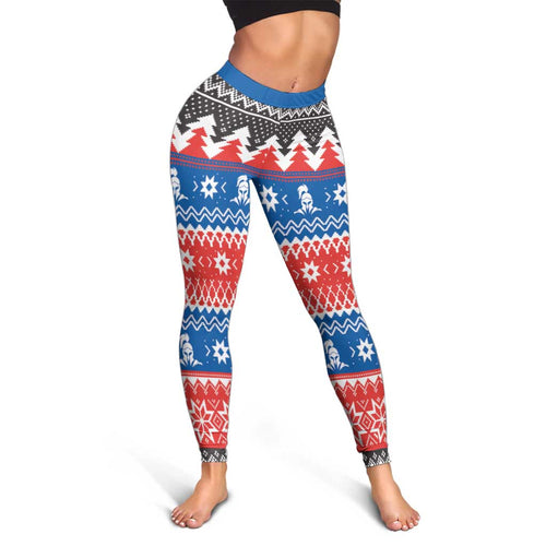 Merry Knights Newcastle Pride Leggings Christmas Rugby League Spirit - Aussie Hoodie