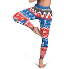 Merry Knights Newcastle Pride Leggings Christmas Rugby League Spirit - Aussie Hoodie