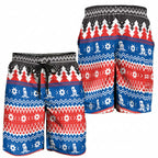 Merry Knights Newcastle Pride Shorts for Men Christmas Rugby League Spirit - Aussie Hoodie
