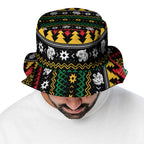 Merry Panther Roar Bucket Hat Christmas Rugby League Spirit - Aussie Hoodie
