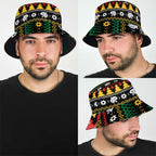 Merry Panther Roar Bucket Hat Christmas Rugby League Spirit - Aussie Hoodie
