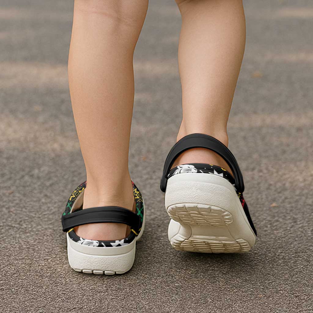 Merry Panther Roar Clogs Shoes Christmas Rugby League Spirit - Aussie Hoodie