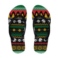 Merry Panther Roar Flip Flops Christmas Rugby League Spirit - Aussie Hoodie