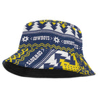Merry Queensland Cowboys Bucket Hat Christmas Rugby League Spirit - Aussie Hoodie