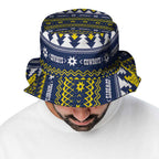 Merry Queensland Cowboys Bucket Hat Christmas Rugby League Spirit - Aussie Hoodie