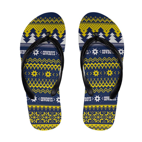 Merry Queensland Cowboys Flip Flops Christmas Rugby League Spirit - Aussie Hoodie