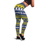 Merry Queensland Cowboys Leggings Christmas Rugby League Spirit - Aussie Hoodie