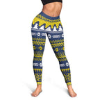 Merry Queensland Cowboys Leggings Christmas Rugby League Spirit - Aussie Hoodie