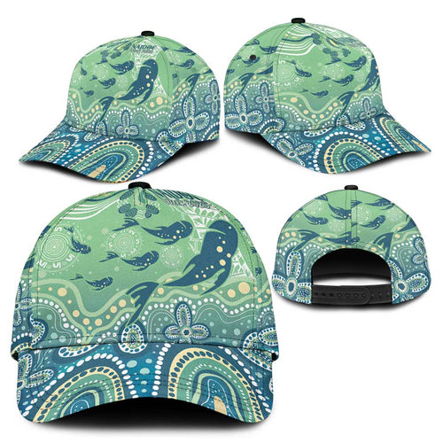 NAIDOC Week 2025 Classic Cap Pastel Ocean Aboriginal Art - Aussie Hoodie