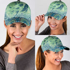 NAIDOC Week 2025 Classic Cap Pastel Ocean Aboriginal Art - Aussie Hoodie