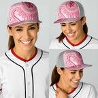 NAIDOC Week 2025 Indigenous Baseball Net Cap Breast Cancer Pink Ribbon - Aussie Hoodie