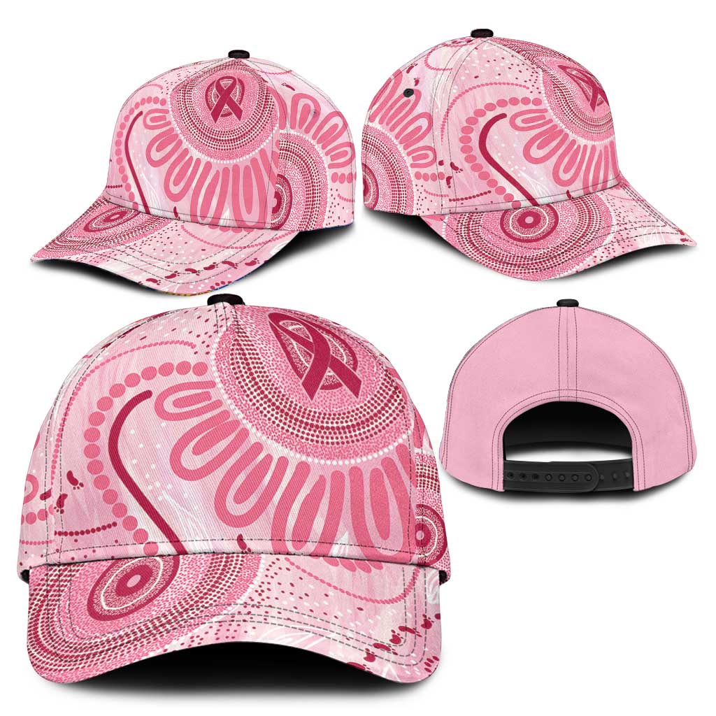 NAIDOC Week 2025 Indigenous Classic Cap Breast Cancer Pink Ribbon - Aussie Hoodie