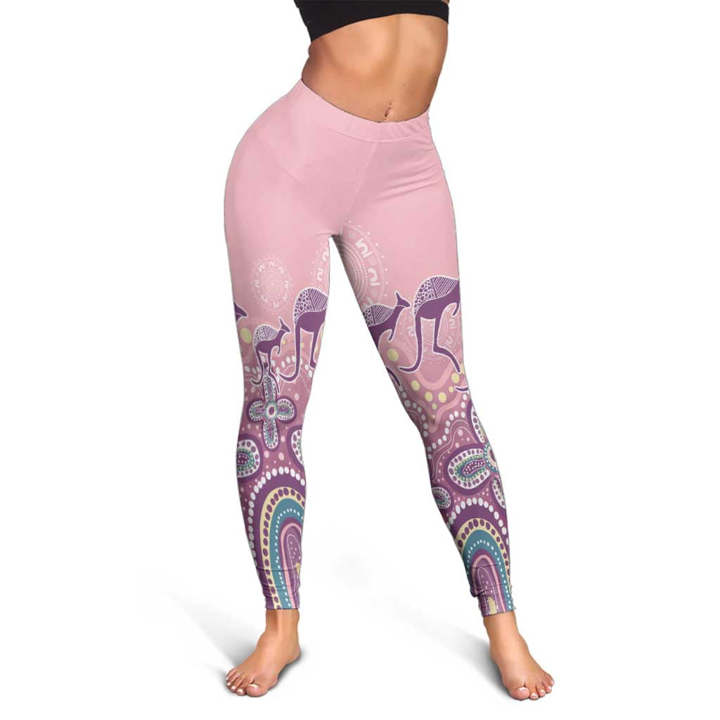 NAIDOC Week 2025 Indigenous Leggings Pastel Dream - Aussie Hoodie