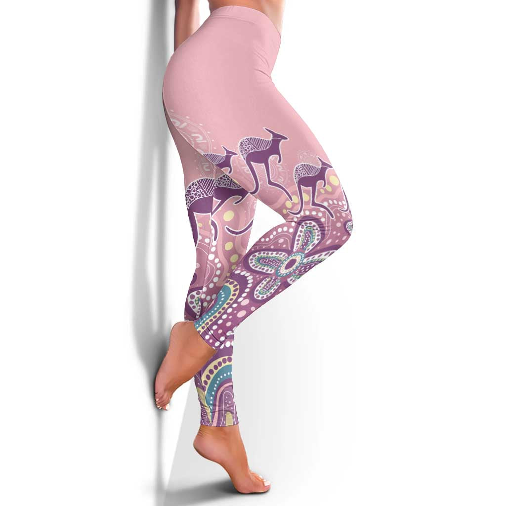 NAIDOC Week 2025 Indigenous Leggings Pastel Dream - Aussie Hoodie