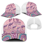 NAIDOC Week 2025 Indigenous Mesh Trucker Cap Pastel Dream - Aussie Hoodie