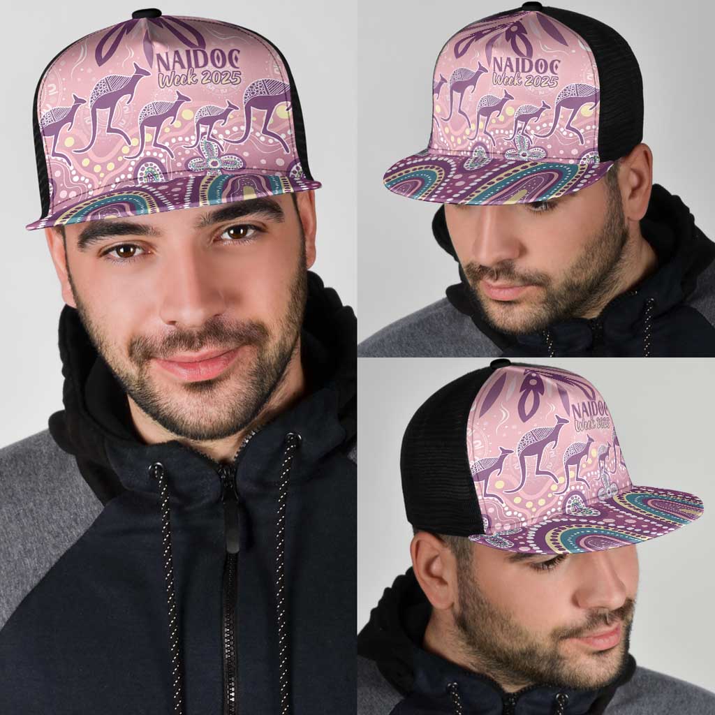 NAIDOC Week 2025 Indigenous Mesh Trucker Cap Pastel Dream - Aussie Hoodie