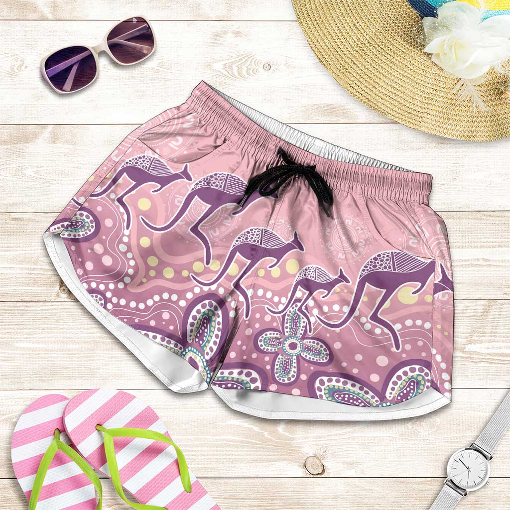 NAIDOC Week 2025 Indigenous Shorts for Women Pastel Dream - Aussie Hoodie