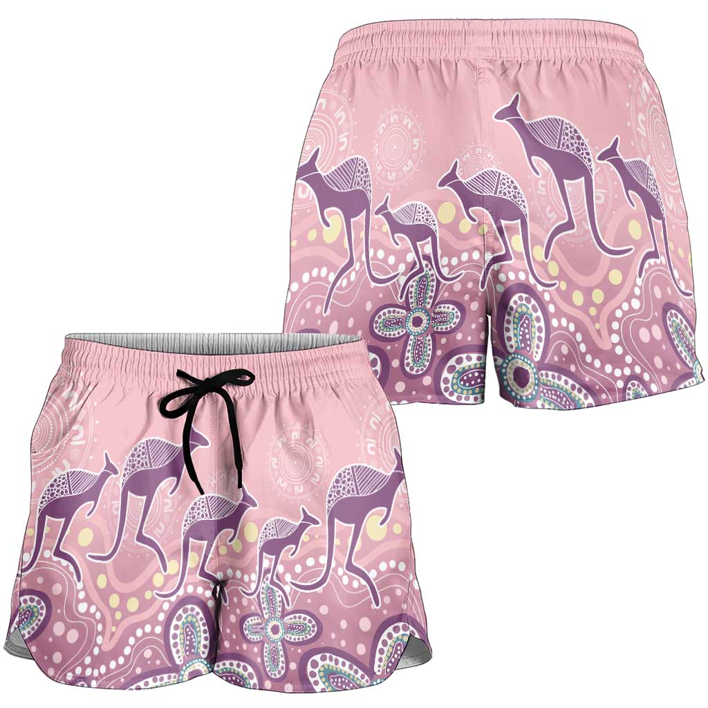 NAIDOC Week 2025 Indigenous Shorts for Women Pastel Dream - Aussie Hoodie
