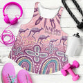 NAIDOC Week 2025 Indigenous Women Racerback Tank Pastel Dream - Aussie Hoodie