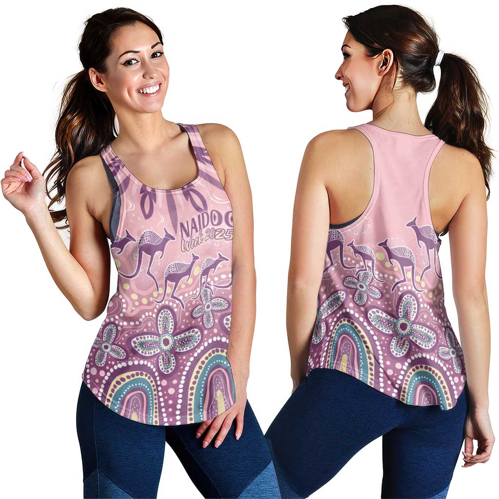 NAIDOC Week 2025 Indigenous Women Racerback Tank Pastel Dream - Aussie Hoodie