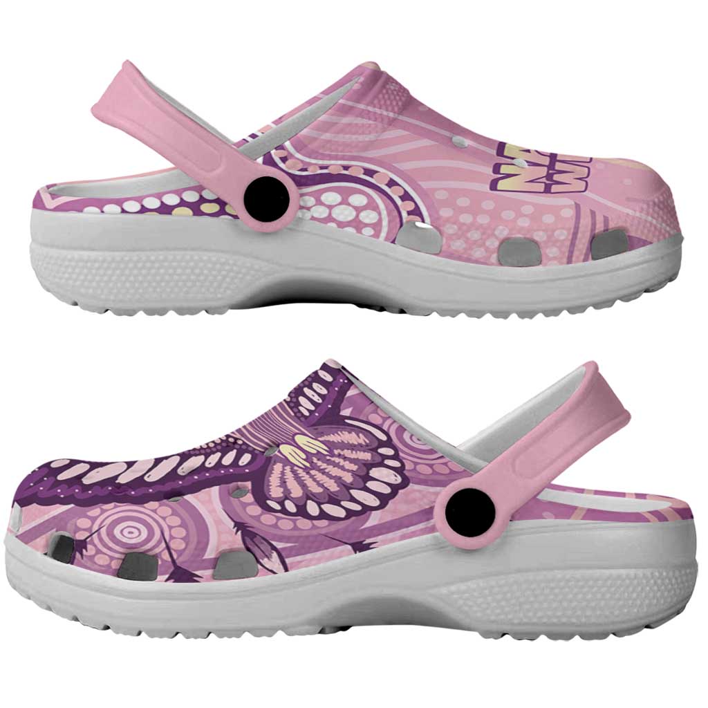 NAIDOC Week - 50 Years Deadly Clogs Shoes Pastel Wings