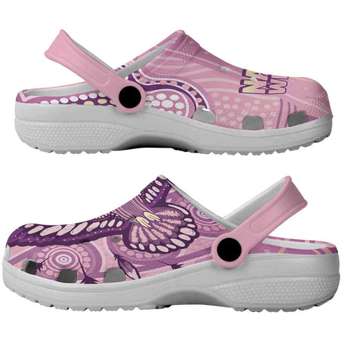 NAIDOC Week - 50 Years Deadly Clogs Shoes Pastel Wings