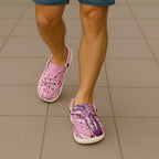NAIDOC Week - 50 Years Deadly Clogs Shoes Pastel Wings