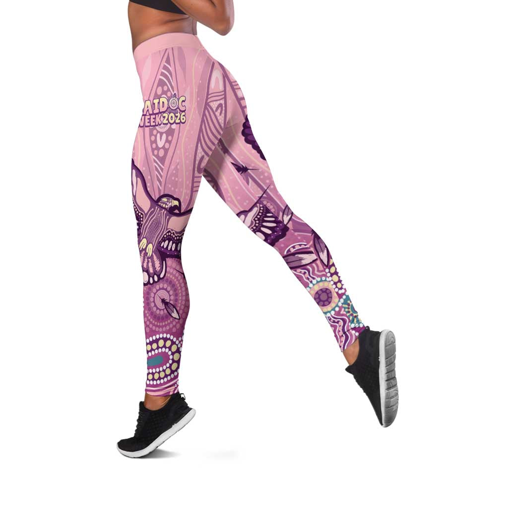 NAIDOC Week - 50 Years Deadly Leggings Pastel Wings