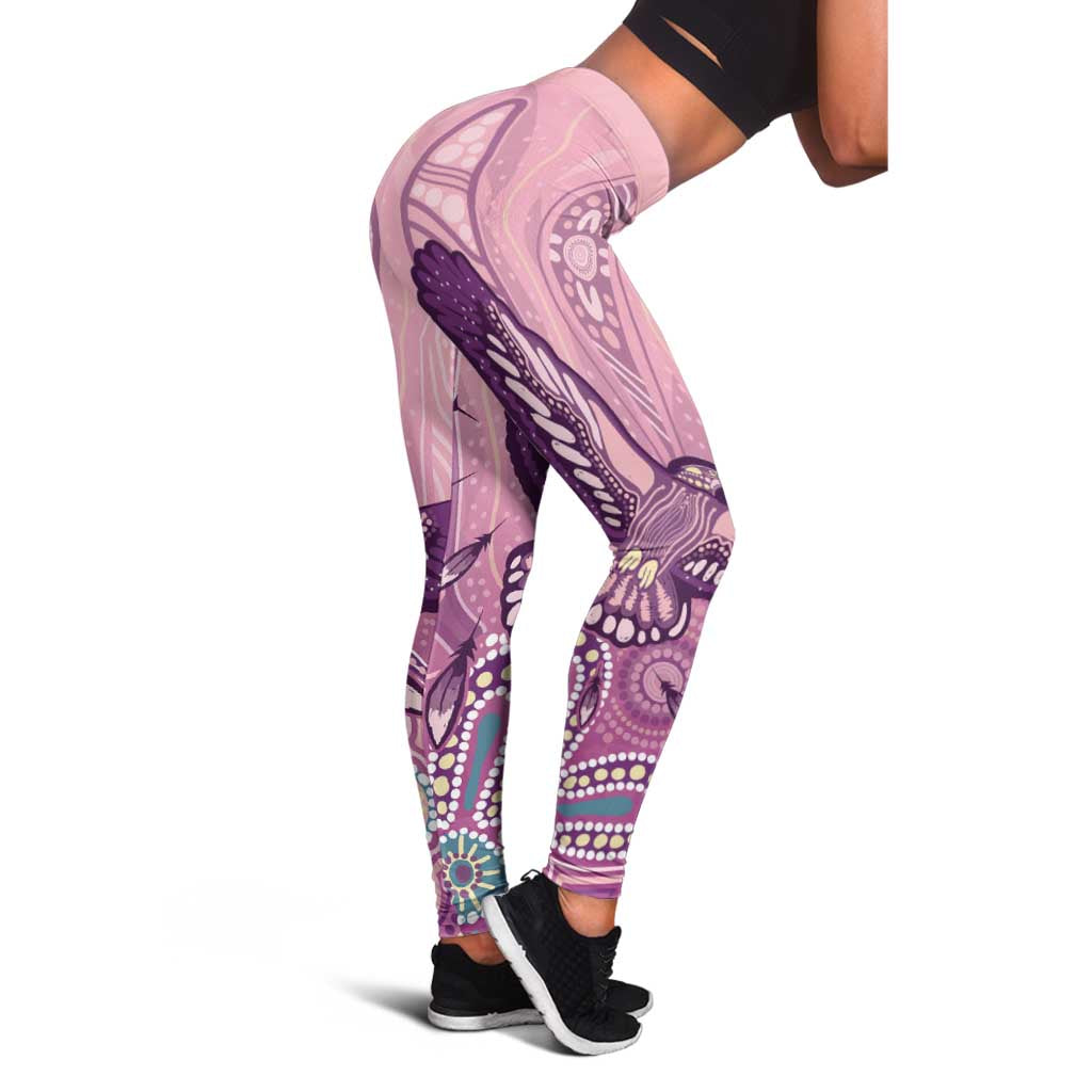 NAIDOC Week - 50 Years Deadly Leggings Pastel Wings