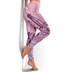 NAIDOC Week - 50 Years Deadly Leggings Pastel Wings