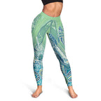 NAIDOC Week - 50 Years Deadly Torres Strait Leggings Pastel Waves