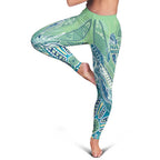 NAIDOC Week - 50 Years Deadly Torres Strait Leggings Pastel Waves