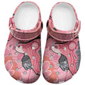 NAIDOC Week Aussie Indigenous Clogs Shoes Aboriginal Galah Bird Contemporary Art