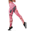 NAIDOC Week Aussie Indigenous Leggings Aboriginal Galah Bird Contemporary Art