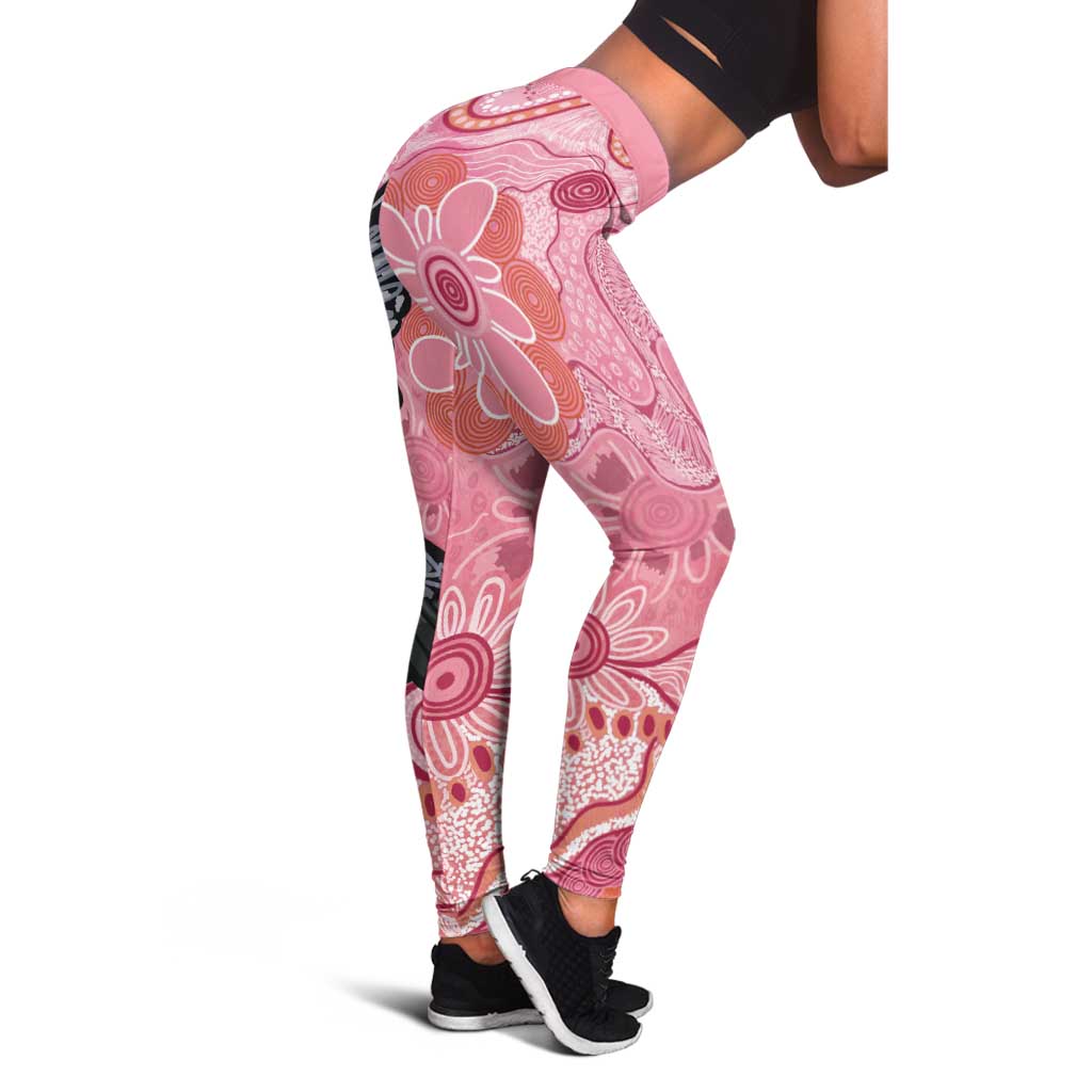 NAIDOC Week Aussie Indigenous Leggings Aboriginal Galah Bird Contemporary Art