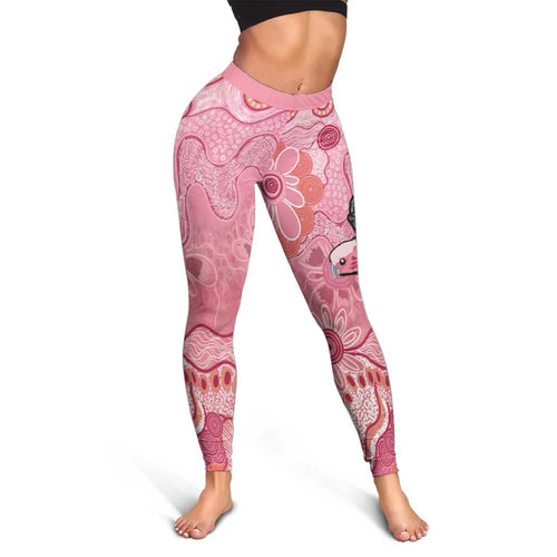 NAIDOC Week Aussie Indigenous Leggings Aboriginal Galah Bird Contemporary Art