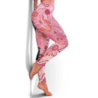 NAIDOC Week Aussie Indigenous Leggings Aboriginal Galah Bird Contemporary Art