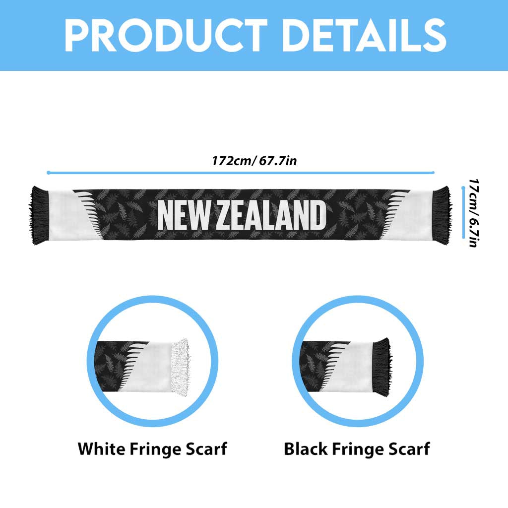 New Zealand 2026 Football Soccer Scarf Come On Aotearoa LT14