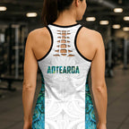 New Zealand Aotearoa Hollow Tank Top Green Maori Papua Shell Indigenous - Aussie Hoodie