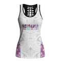 New Zealand Aotearoa Hollow Tank Top Pink Maori Papua Shell Indigenous - Aussie Hoodie