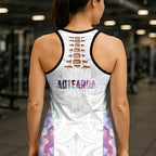 New Zealand Aotearoa Hollow Tank Top Pink Maori Papua Shell Indigenous - Aussie Hoodie