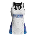 New Zealand Aotearoa Hollow Tank Top Purple Maori Papua Shell Indigenous - Aussie Hoodie